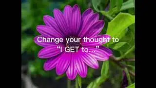 Change your intention...