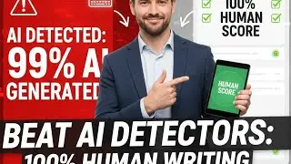Video Title: Bypass AI Detectors: Get 100% Human Score in 2026! 🚀#AIWriting #ChatGPT #BypassAI #SEO