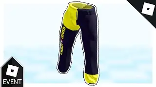 [EVENT] How to get the BLUE / YELLOW TJ COLORBLOCK SWEATPANTS in TOMMY PLAY | Roblox