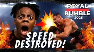IShowSpeed DESTROYED at WWE Royal Rumble 2025! (Real Injury)