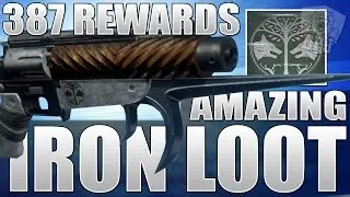 Destiny: Amazing 387 Loot - Iron Banner Year 3 Loot Rewards!