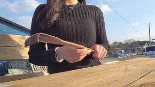 시골 마을입구에서 몰래 asmr
