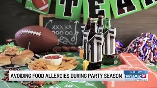 Avoiding food allergies during party season