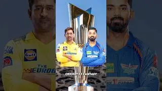 LSG vs CSK ⬆️IPL 2023⚡ COMPARISON #csk #cricket #ipl2023 #trend