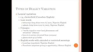 ASection 11 3 Types of Dialect Variation