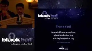 Black Hat USA 2013 -- Universal DDoS Mitigation Bypass