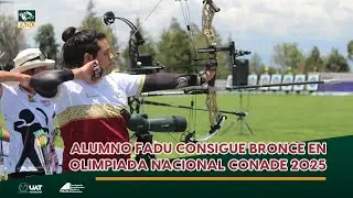Alumno FADU consigue bronce en olimpiada nacional CONADE 2025