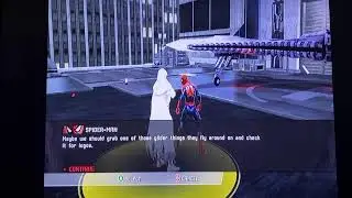 Spider-Man: Web of Shadow Red & Blue Suit Gameplay: Destroy Wall Drills