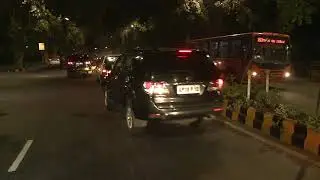 AP CM YS Jagan convoy visuals in Delhi