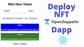 Deploy NFT Smart Contract to Connect to Dapp