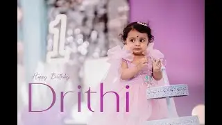 Drithi Rao 1st Birthday || New Birthday Teaser || Promo || Latest Cinematic 4K Teaser | Pixel Tales