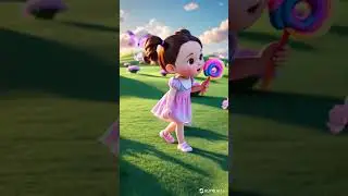 Lollipop Dance Walk | Cute Relaxing 3D Animation for Kids