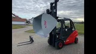 Palettengabel und Adapter