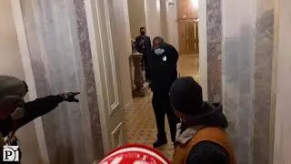 New Parler Video Shows Confrontation Between Rioters and Capitol Police Officer Eugene Goodman!.