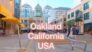 California Oakland 4k, Drone Footage From Above, A Travel Tour UHD