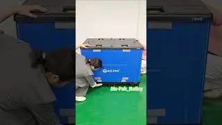 Lockable Pallet Sleeve Box#plasticpalletbox#palletsleevebox#foldablelargecontainer#shippingcontainer