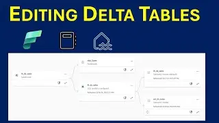 Can You Edit Delta Tables in #microsoftfabric ? Yes, using #notebooks