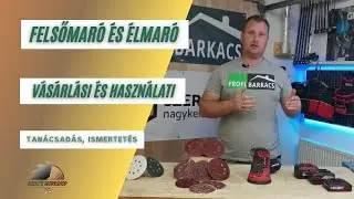 Excenteres csiszoló ismertető és bemutató videó