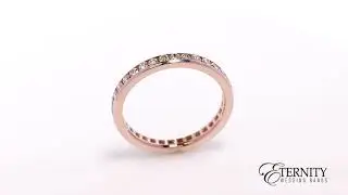 Channel Set 1CTTW Diamond Eternity Ring