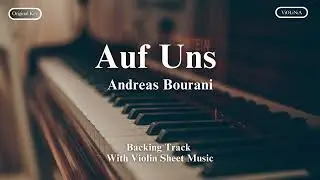 Auf uns (Karaoke / Background Music) – Violin | Sheet Music Available