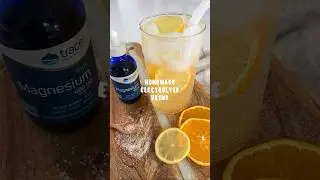 🍋 𝗛𝗢𝗠𝗘𝗠𝗔𝗗𝗘 𝗘𝗟𝗘𝗖𝗧𝗥𝗢𝗟𝗬𝗧𝗘 𝗗𝗥𝗜𝗡𝗞 *see description for full recipe*