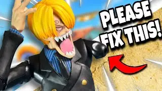 We have an issue here&hellip; (Sh Figuarts One Piece Romance Dawn Sanji Action Figure Review