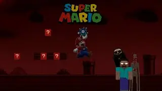 J'ai transform&eacute; Mario en CAUCHEMAR sur Minecraft avec des MODS HORREUR...
