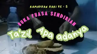 Berburu Ta'zil Ramadhan Cukup Es Buah dan Goreng gorengan