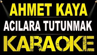 Ahmet Kaya - Acılara Tutunmak / Karaoke / Md Altyapı / Cover / Lyrics / HQ