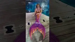 Life of a mermaid aquarium performer 🤭🧜&zwj;♀️ #mermaidlife #mermaid