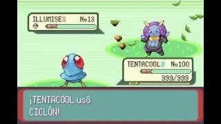 POKEMON EMERALD | TENTACOOL | CICL&Oacute;N | TWISTER