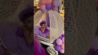 Little princess💜#princess #1stbirthday #entry #baby #babygirl #dresses #babydress #birthday #like