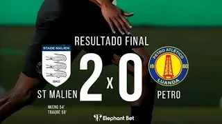 HIGHLIGHT | STADE MALIEN 2 vs 0 PETRO DE LUANDA | RESUMO | LIGA CAMPE&Otilde;ES AFRICANO. 