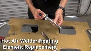 Element Replacement for a Nitrogen Plastic Welder