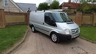 Ford Transit 2.2TDCi Trend SWB 260 Silver 2012 - Claridges Cars HD