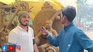 सरस्वती पूजा Sarswati murti parwalpur #sarswatipuja #murtimaking #parwalpur #murtikar 