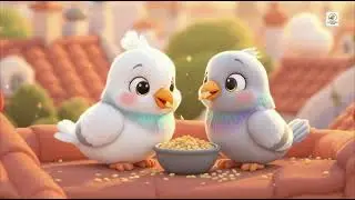 🕊️❤️ मैं कबूतर, मैं कबूतरी प्यारी हिंदी कविता बच्चों के लिए #MainKabutarMainKabotari @Chirping Birds Vlog