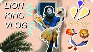 Lion King Vlog + Backstage Fun! Behind the Scenes of Acting in a Musical!🎭🦁| MagicIanSky
