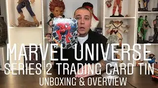 Marvel Universe Series 2 Trading Card Tin Unboxing & Overview