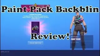 Fortnite Paint Pack Backbling Review!