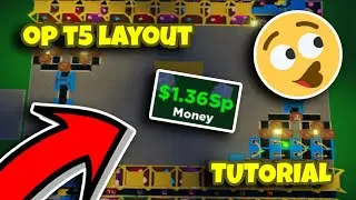 OVERPOWERED TIER 5 LAYOUT TUTORIAL! Factory Simulator Roblox