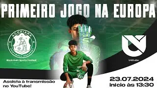 🚀 PRIMERO JOGO NA EUROPA!! BLOCKCHAIN SPORTS vs UNIXLABS! | 🏆 Unforgettable Football Match in Europe