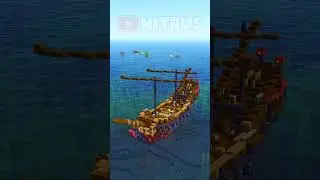 BARCO PIRATA DE INICIANTES NO MINECRAFT (TUTORIAL DE CONSTRU&Ccedil;&Atilde;O)