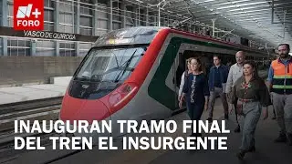 Claudia Sheinbaum inaugura por completo el Tren Interurbano M&eacute;xico-Toluca - Expreso de la Ma&ntilde;ana