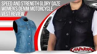 Speed And Strength Glory Daze Womens Motorcycle Denim Vest Review