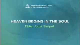 BIC Sabbath Divine | Worship 3 January 2026 | Sermon by Elder Jollie Simpul