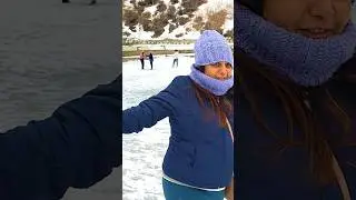 Nako frozen lake , Himachal