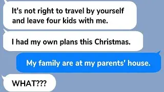 【Apple】My SIL left her 4 kids at my house for Christmas and went on a trip In the end...