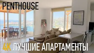 Penthouse sea view, Albania, Saranda, apartments review  [4K video] Пентхаус с видом на море Саранда