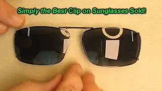 Best Clip on Sunglasses! Foster Grant 